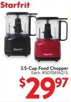 Walmart Starfrit 3.5-Cup Food Chopper offer