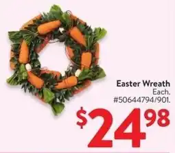 Walmart Easter Wreath offer