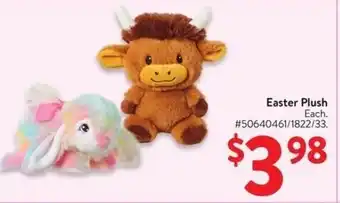 Walmart Easter Plush offer