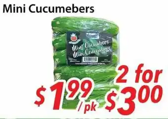 Bestco Food Mart Mini Cucumbers offer