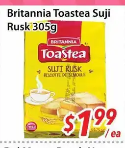 Bestco Food Mart Britannia Toastea Suji Rusk offer