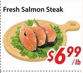 Bestco Food Mart Fresh Salmon Steak offer