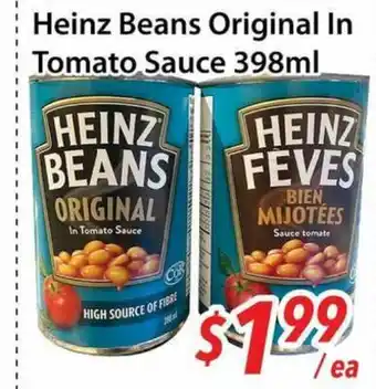 Bestco Food Mart Heinz Beans Original In Tomato Sauce offer