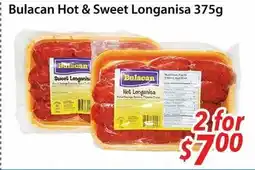 Bestco Food Mart Bulacan Hot & Sweet Longanisa offer