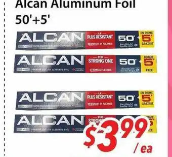 Bestco Food Mart Alcan aluminum foil offer