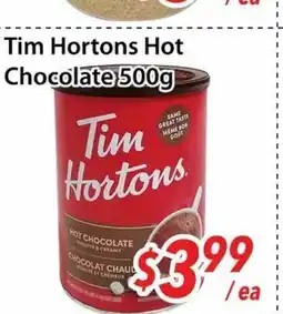 Bestco Food Mart Tim Hortons Hot Chocolate offer