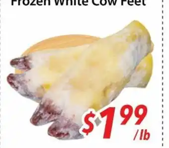 Bestco Food Mart Frozen white cow feet offer