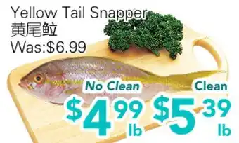 Ample Food Market Yellow Tail Snapper offer