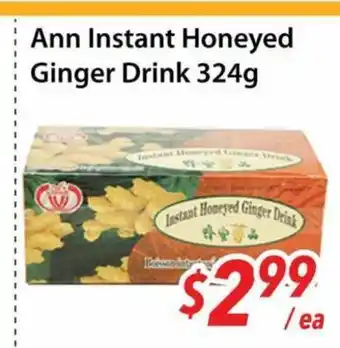 Bestco Food Mart Ann Instant Honeyed Ginger Drink offer