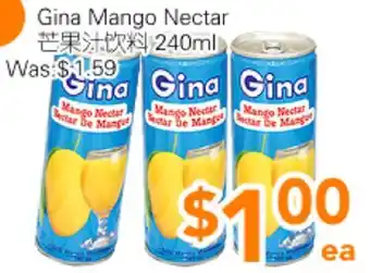 Ample Food Market Gina Mango Nectar offer