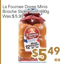 Ample Food Market La Fournee Doree Minis Brioche Slider Rolls offer