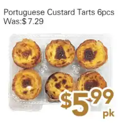 Ample Food Market Portuguese Custard Tarts offer