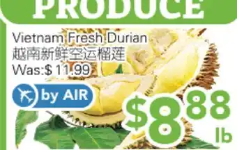 Ample Food Market Vietnam Fresh Durain offer