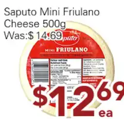 Ample Food Market Saputo Mini Friulano Cheese offer