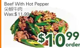 Ample Food Market Beef With Hot Pepper offer