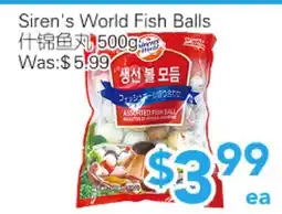 Ample Food Market Siren's World Fish Balls offer