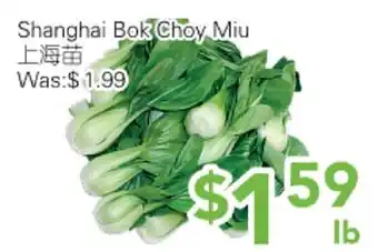 Ample Food Market Shanghai Bok Choy Miu offer