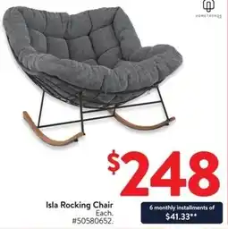 Walmart Isla Rocking Chair offer