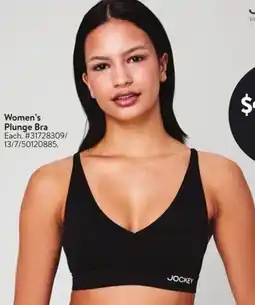 Walmart JOCKEY Women's Plunge Bra offer