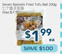 Oceans Fresh Food Market Seven baskets fried tofu ball offer