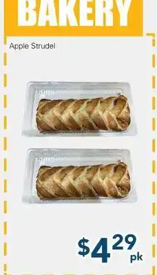 Oceans Fresh Food Market Apple Strudel offer