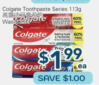 Oceans Fresh Food Market Colgate toothpaste series offer