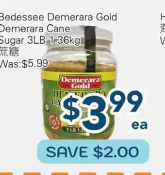 Oceans Fresh Food Market Bedessee Demerara Gold Demerara Cane Sugar offer