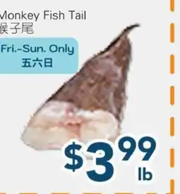 Oceans Fresh Food Market Monkey Fish Tail offer