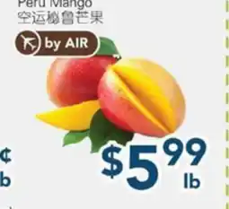 Oceans Fresh Food Market Peru Mango offer