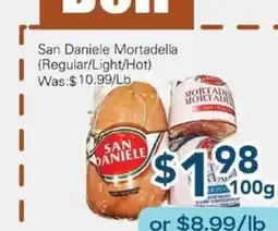 Oceans Fresh Food Market San Daniele Mortadella (Regular/Light/Hot) offer