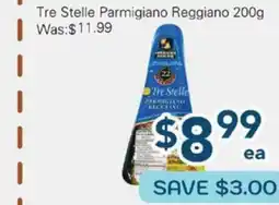 Oceans Fresh Food Market Tre Stelle Parmigiano Reggiano offer