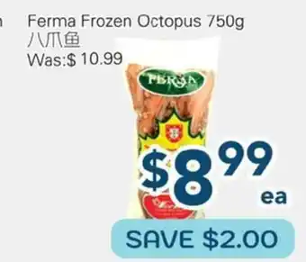 Oceans Fresh Food Market Ferma Frozen Octopus offer