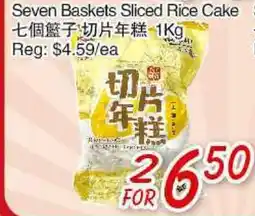 Foody Mart Seven Baskets Sliced Rice Cake offer