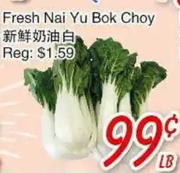 Foody Mart Fresh Nai Yu Bok Choy offer