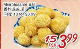 Foody Mart MINI SESAME ROLL offer