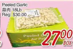 Foody Mart PEELED GARLIC offer