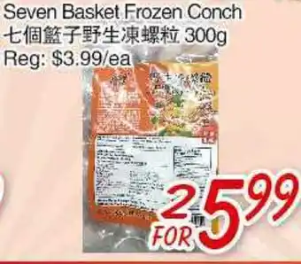 Foody Mart Seven Basket Frozen Conch offer