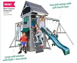 Toys R us River Canyon Swing Set offer