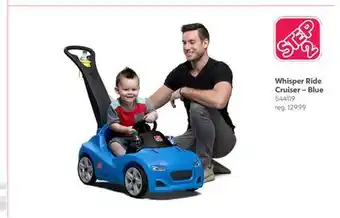 Toys R us Step 2 Whisper Ride Cruiser – Blue offer