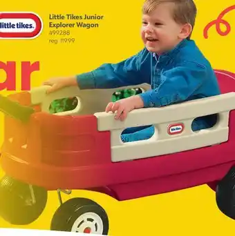 Toys R us Little Tikes Junior Explorer Wagon offer