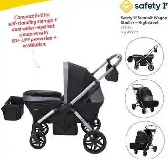 Toys R us Safety 1st Summit Wagon Stroller – Highstreet offer