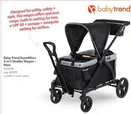 Toys R us Baby Trend Expedition2-in-1 Stroller Wagon –Mars offer