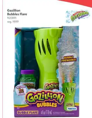 Toys R us Gazillion Bubbles Flare offer