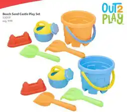 Toys R us Out2Play Beach Sand Castle Play Set offer