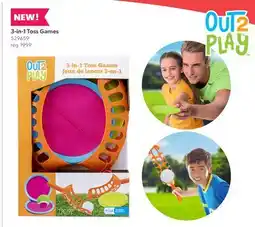 Toys R us OUT 2 PLAY 3-in-1 Toss Games offer