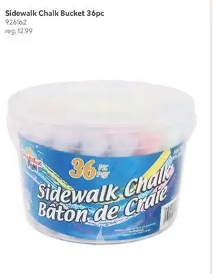 Toys R us Sidewalk Chalk Bucket 36pc offer