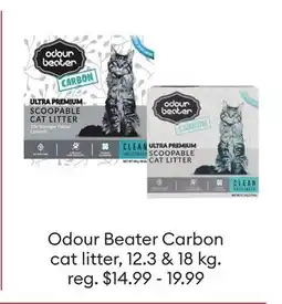 Petsmart Odour Beater Carbon cat litter offer