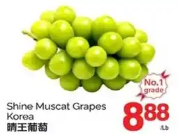 T&T Supermarket Shine Muscat Grapes Korea offer