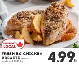 IGA Fresh bc chicken breasts offer