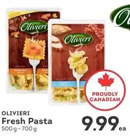 IGA Olivieri fresh pasta offer